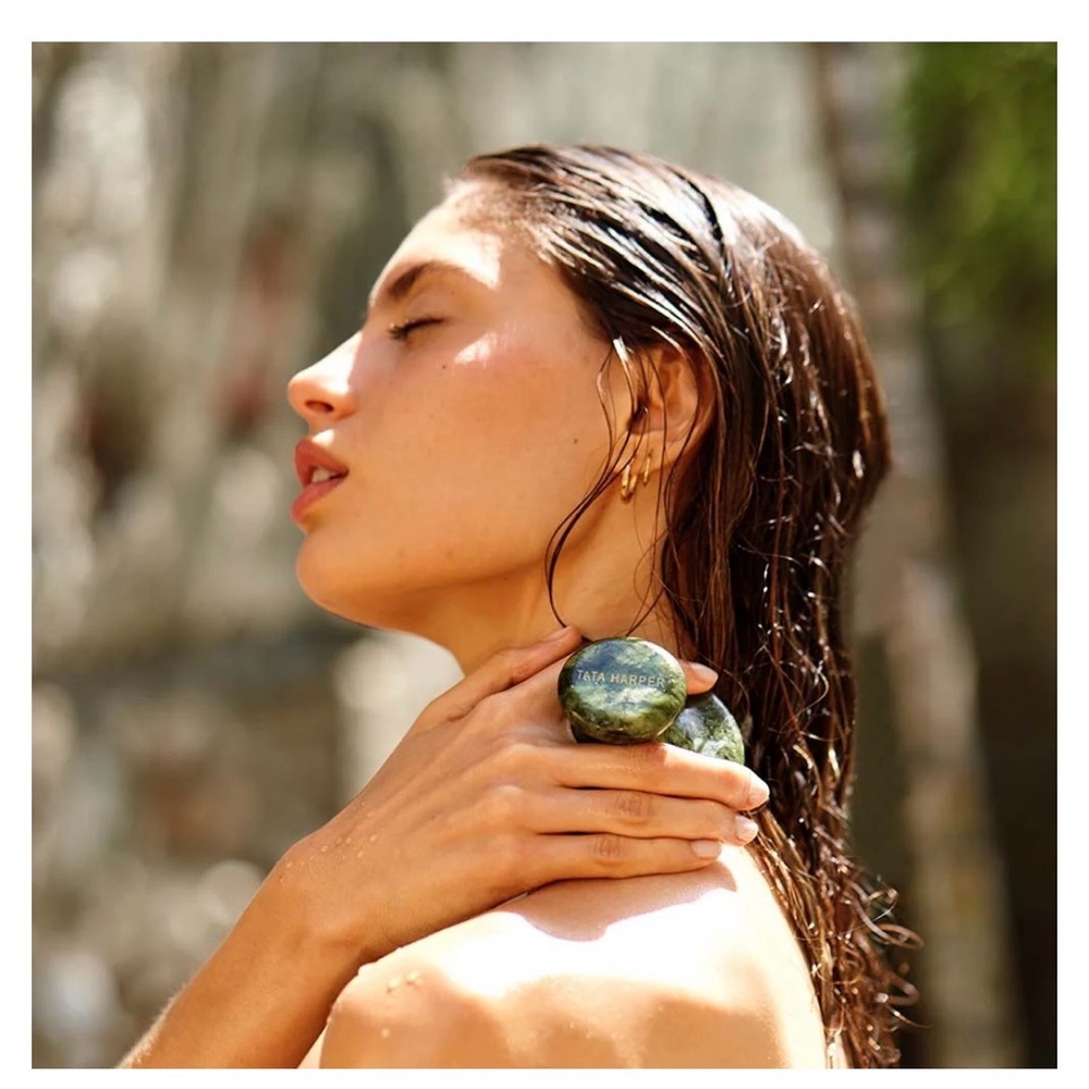 Tata Harper Jade Green Skincare Tool
